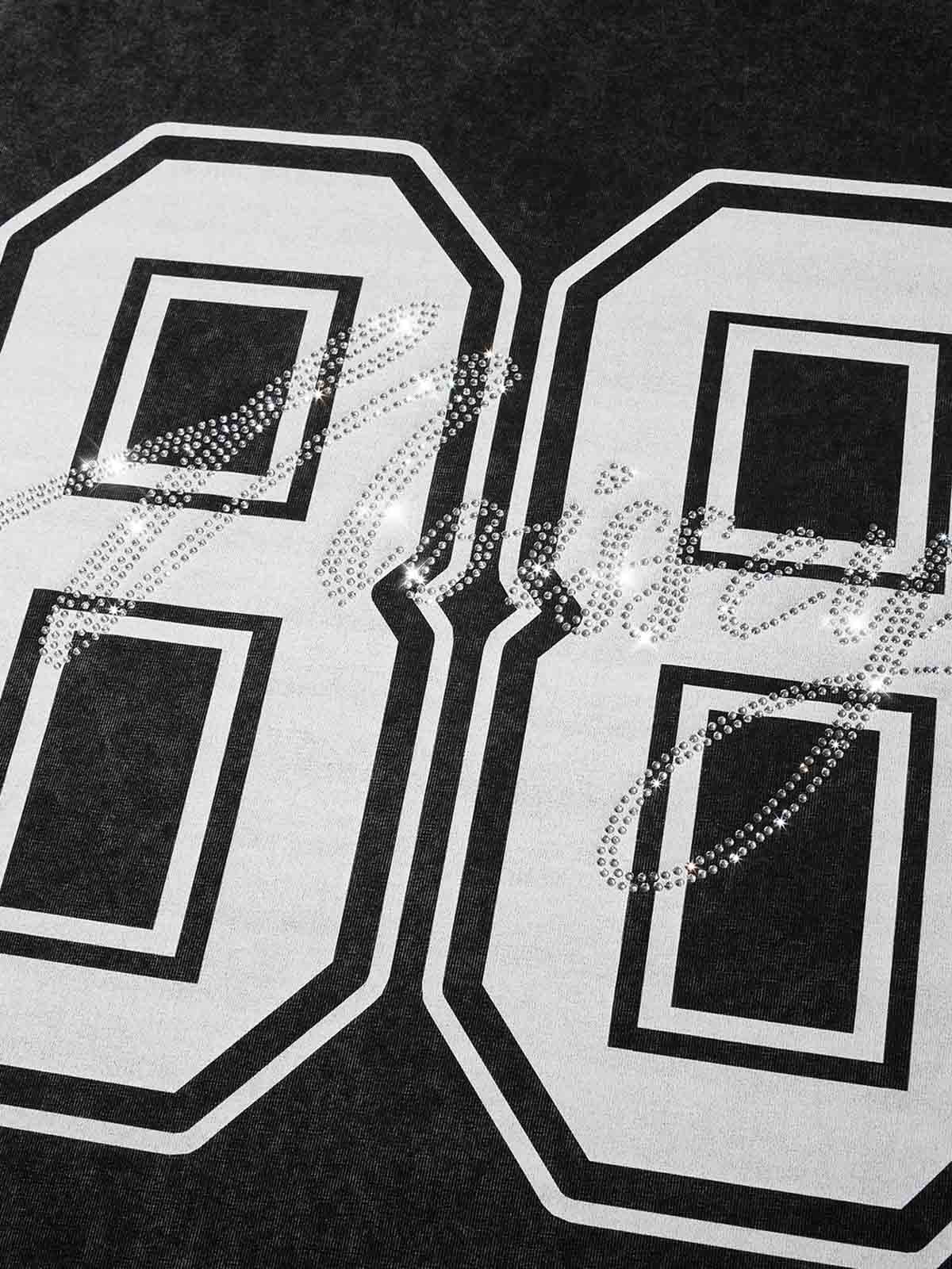 88 Noissey Diamond Wash Print T-shirt - Image 10