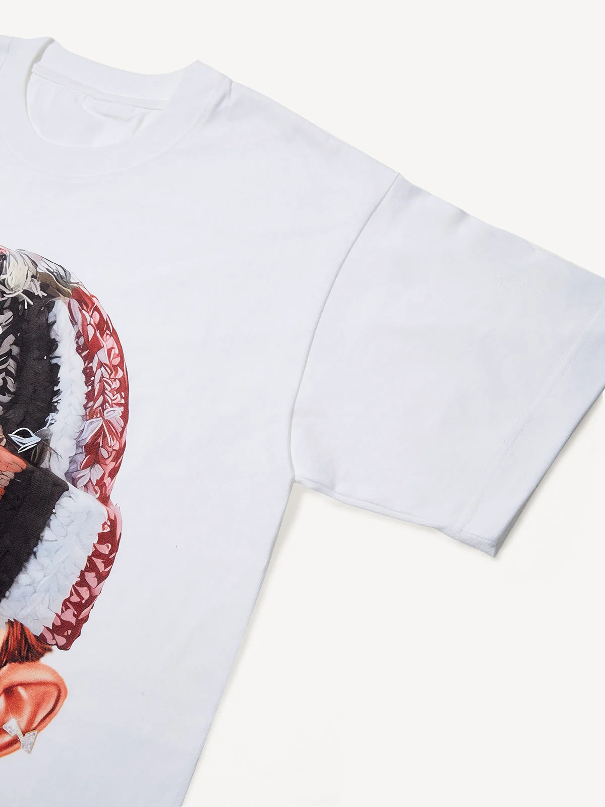 Bad Boy with Knit Cap Print T-shirt - Image 5