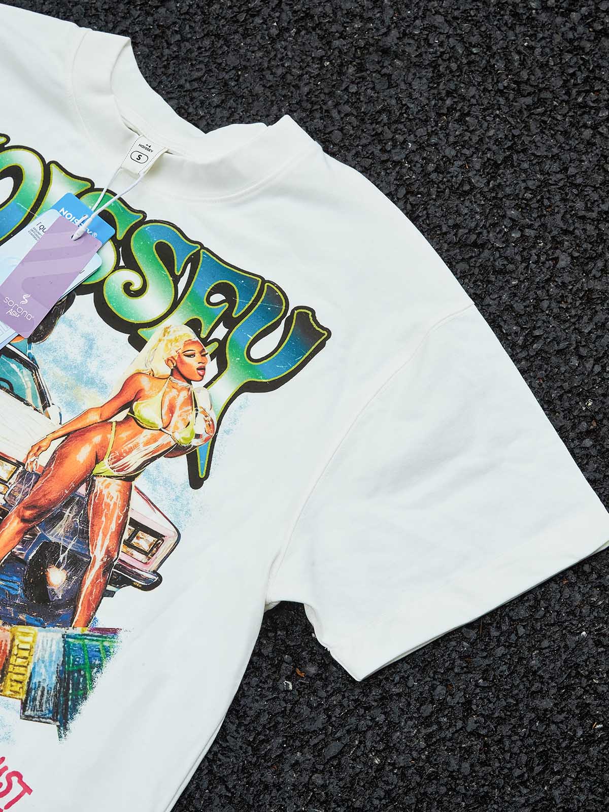 "BEST LIFE" Y2K BOOTLEG TEE – NOSTALGIC GRAFFITI OVERSIZED STREETWEAR - Image 9