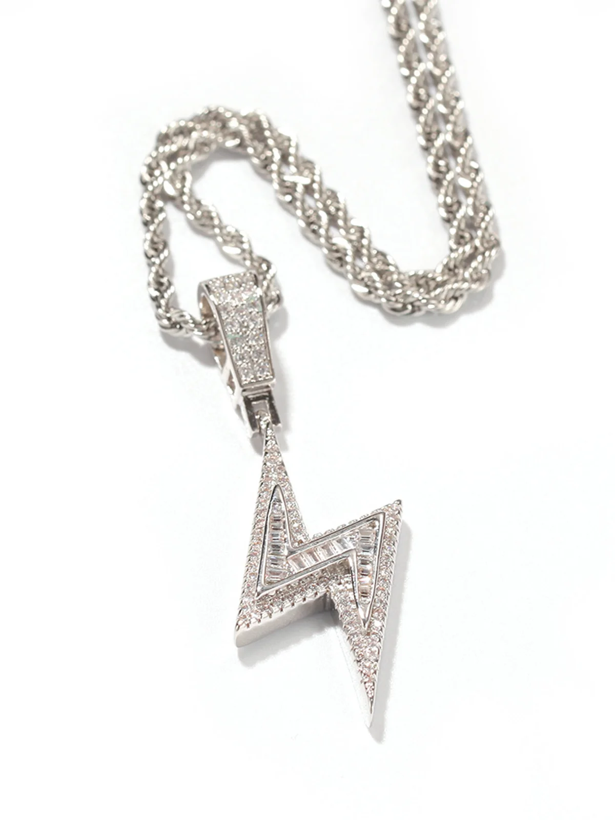 Unique lightning pendant Necklace - Image 8