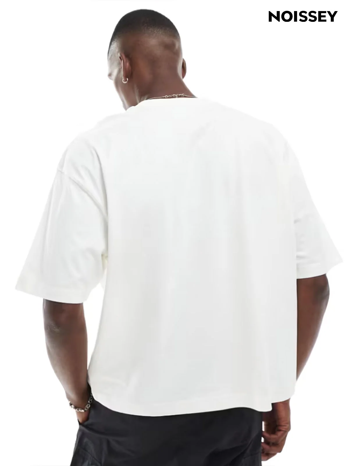 Boxy Oversized T-shirt "Red Bloom" - Image 5