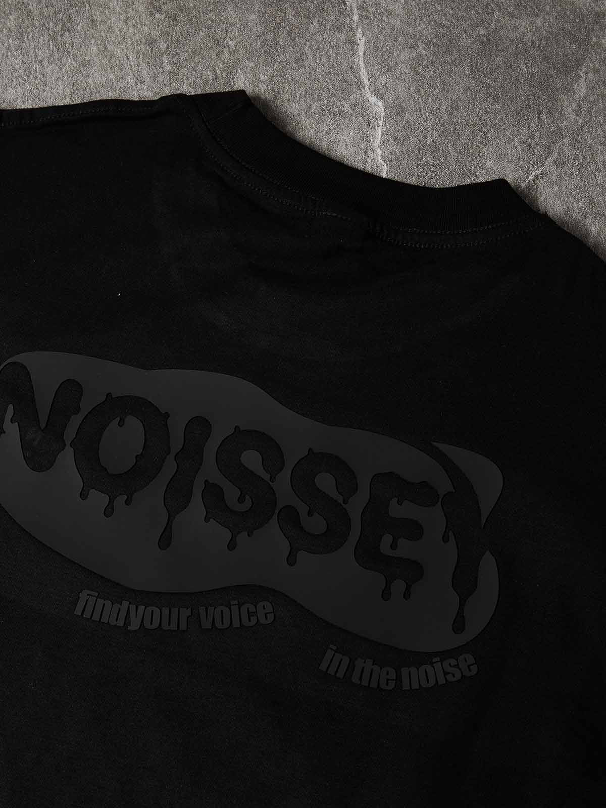 NOISSEY "FIND YOUR VOICE" LIQUID CHROME PREMIUM OVERSIZED TEE - Image 4