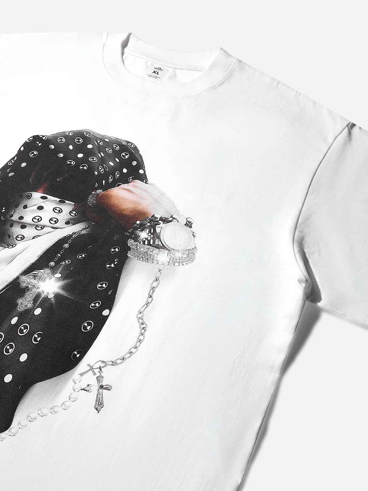 Headscarf Art, Glowing Arm Material, Genuine Two-Piece Print Long Sleeve - Image 7
