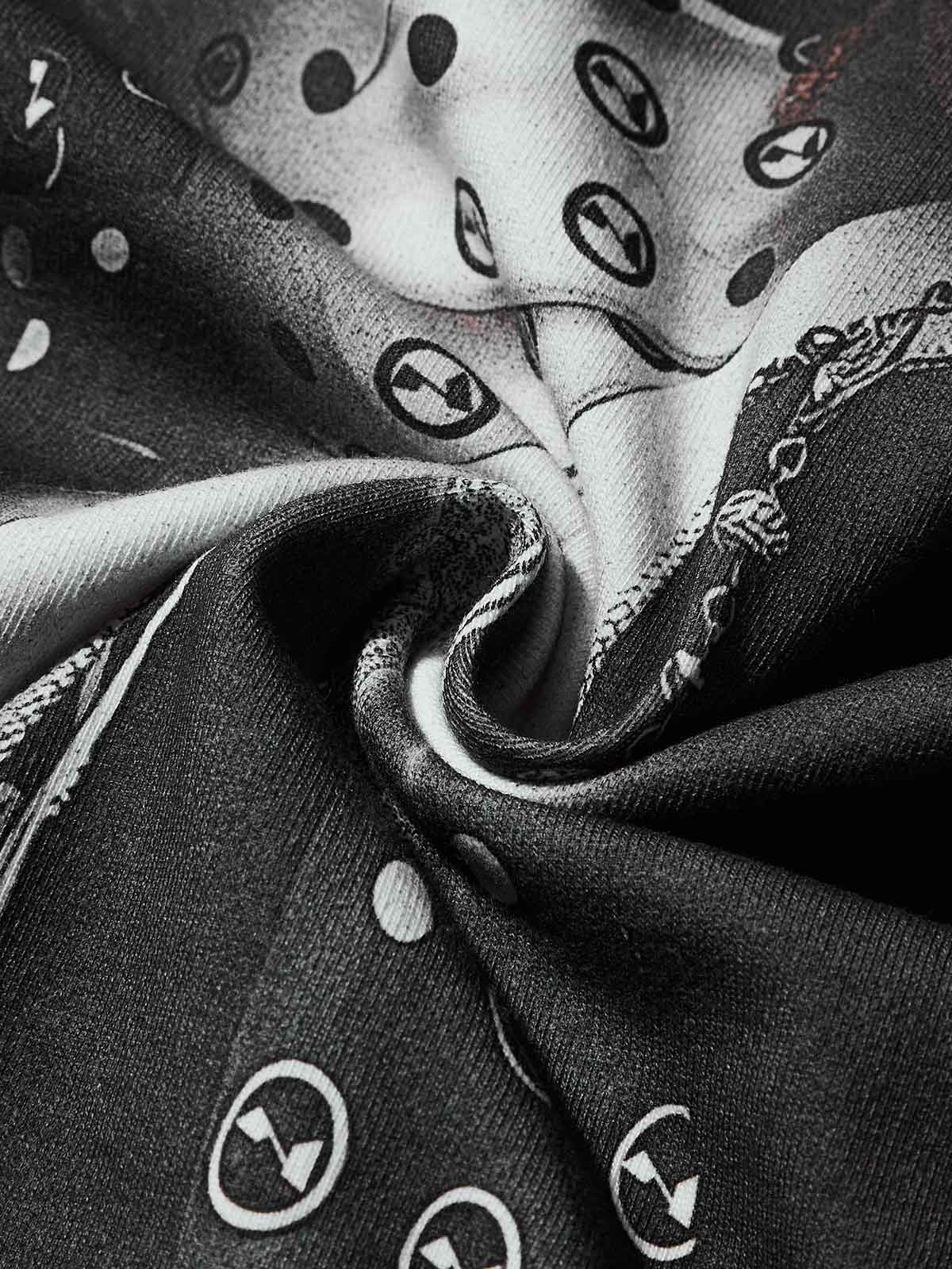 Headscarf Art, Glowing Arm Material, Genuine Two-Piece Print Long Sleeve - Image 8