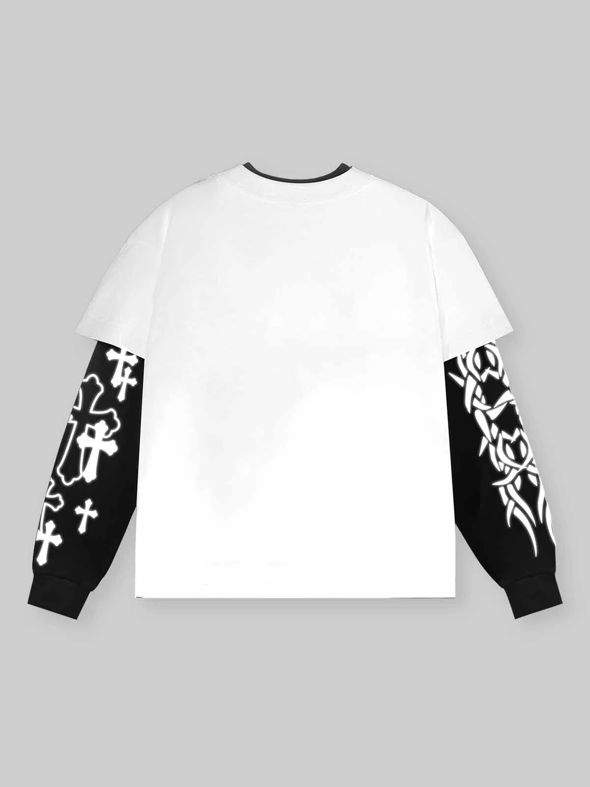 Headscarf Art, Glowing Arm Material, Genuine Two-Piece Print Long Sleeve - Image 9