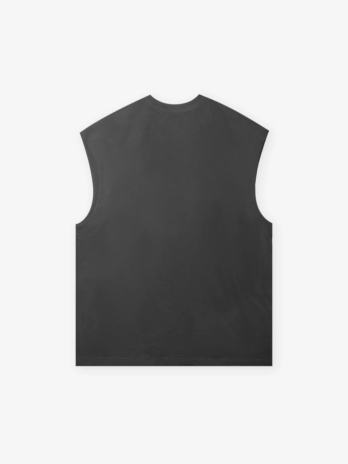 NOISSEY "Liquid Metal Teeth" Graphic Tanktop - Onyx Black Heavyweight Hot-Fix Crafted Sleeveless Tee - Image 9