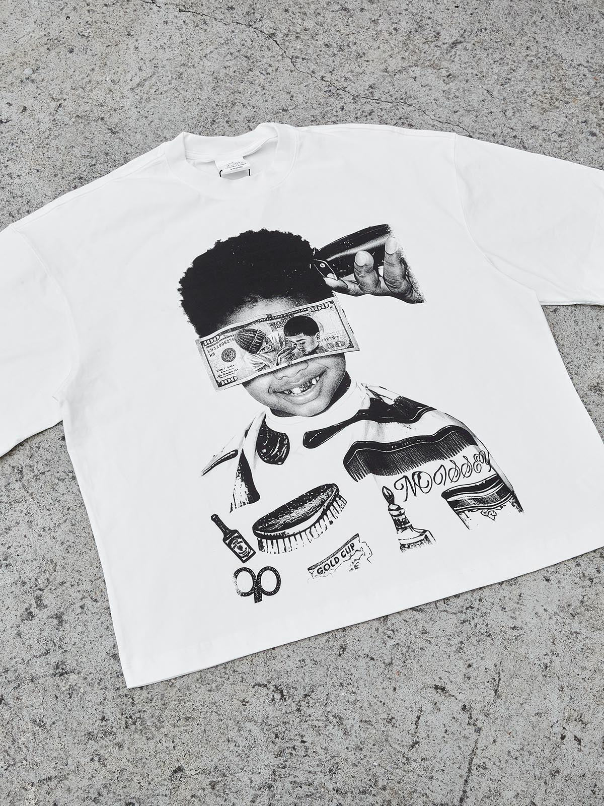 "Memorable Moments" Character Printed Boxy Oversized T-shirt - Image 10