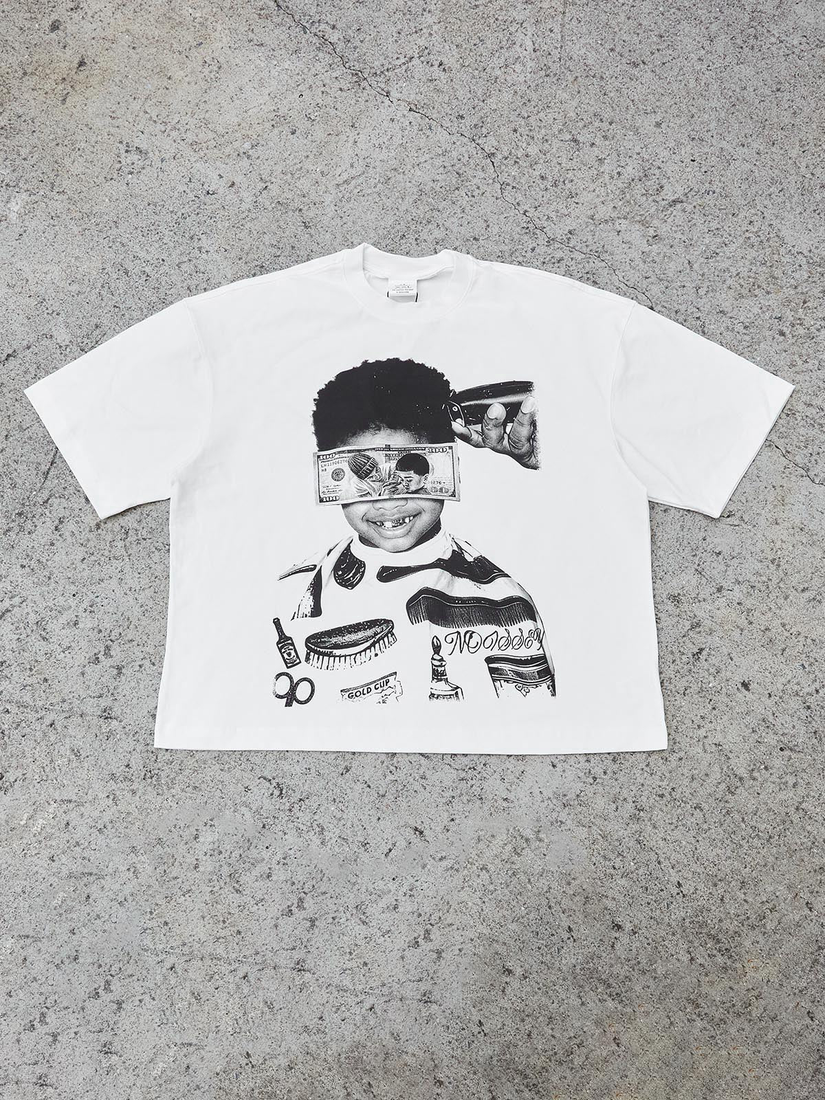 "Memorable Moments" Character Printed Boxy Oversized T-shirt - Image 8