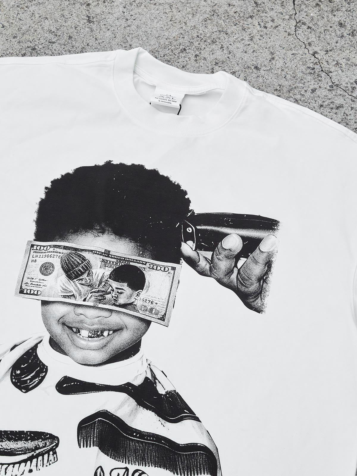"Memorable Moments" Character Printed Boxy Oversized T-shirt - Image 9