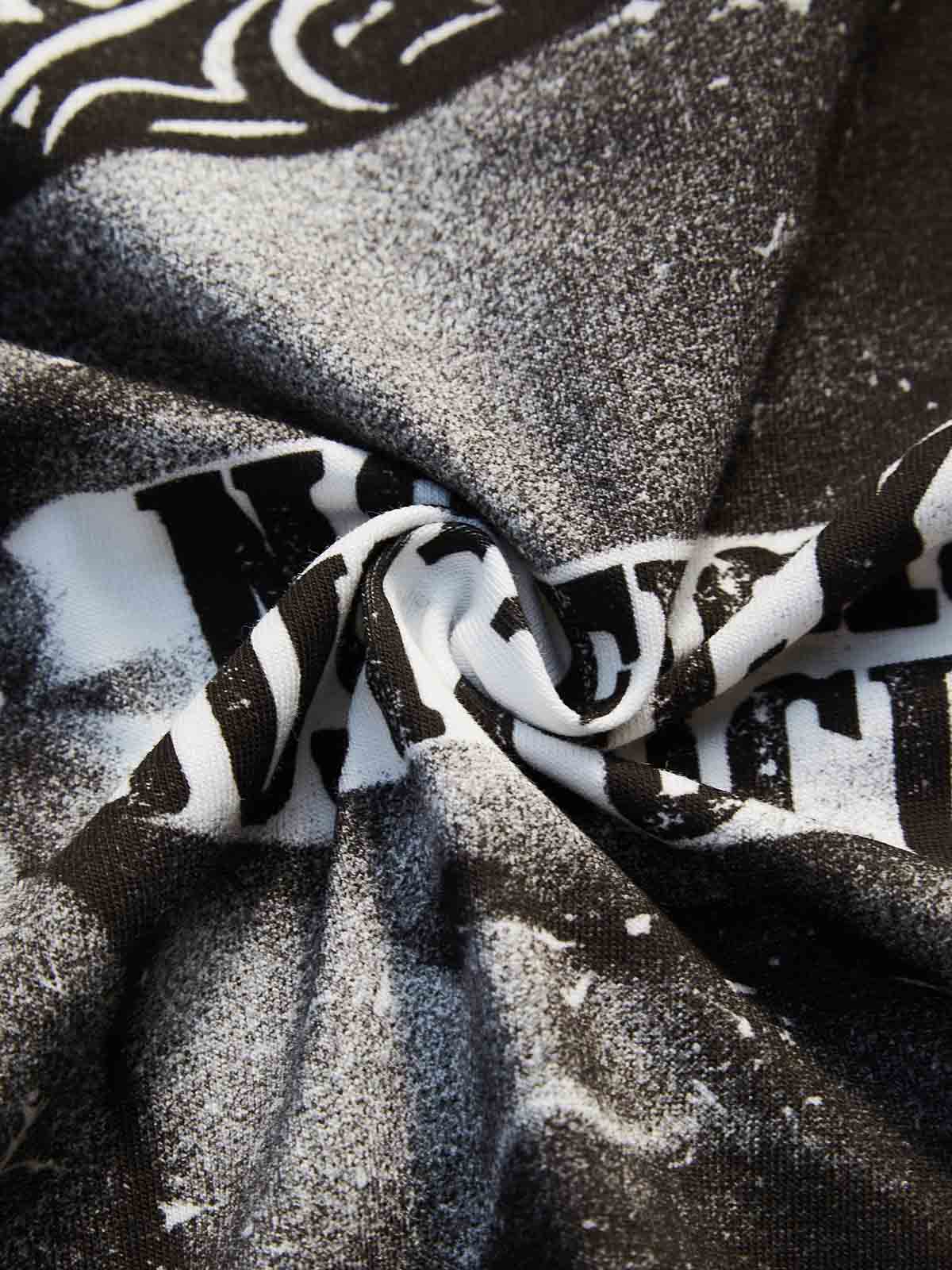 "No Fucks Just Focus" character-printed Boxy oversized T-shirt - Image 8