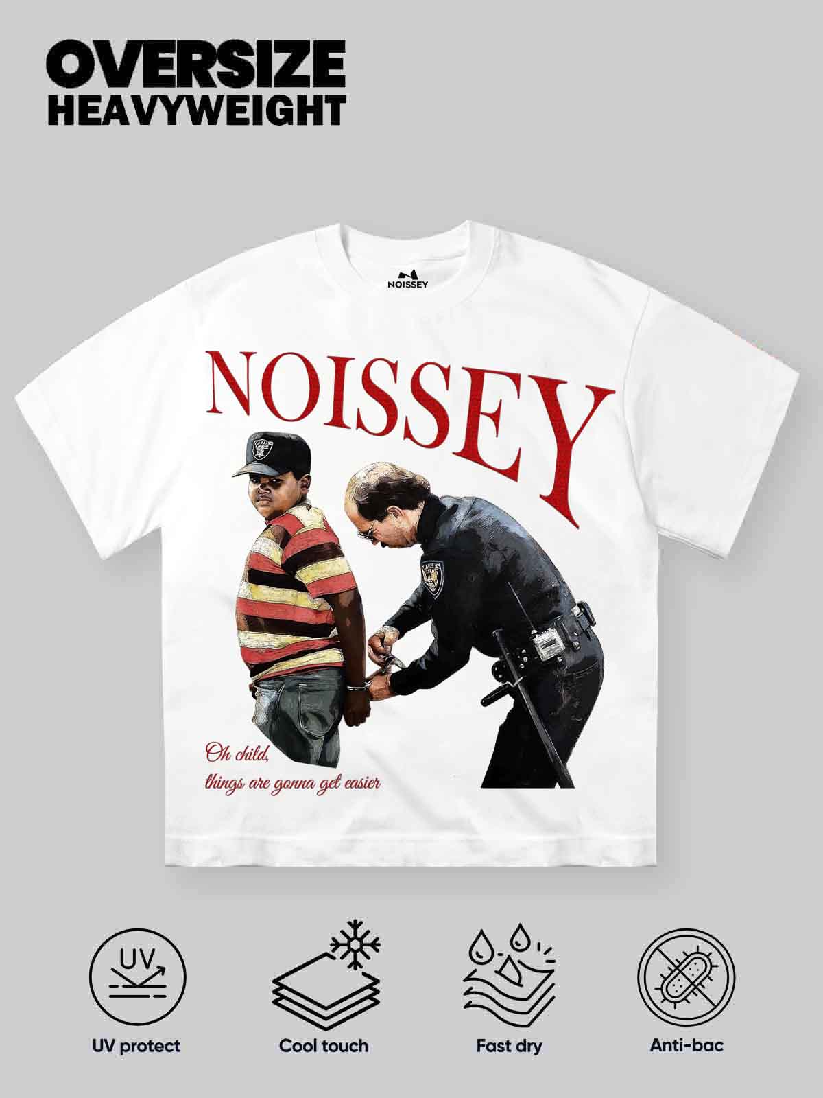 NOISSEY "Frozen Moment" Cinema Art Tee - Vintage Noir Graphic T-Shirt - Image 2