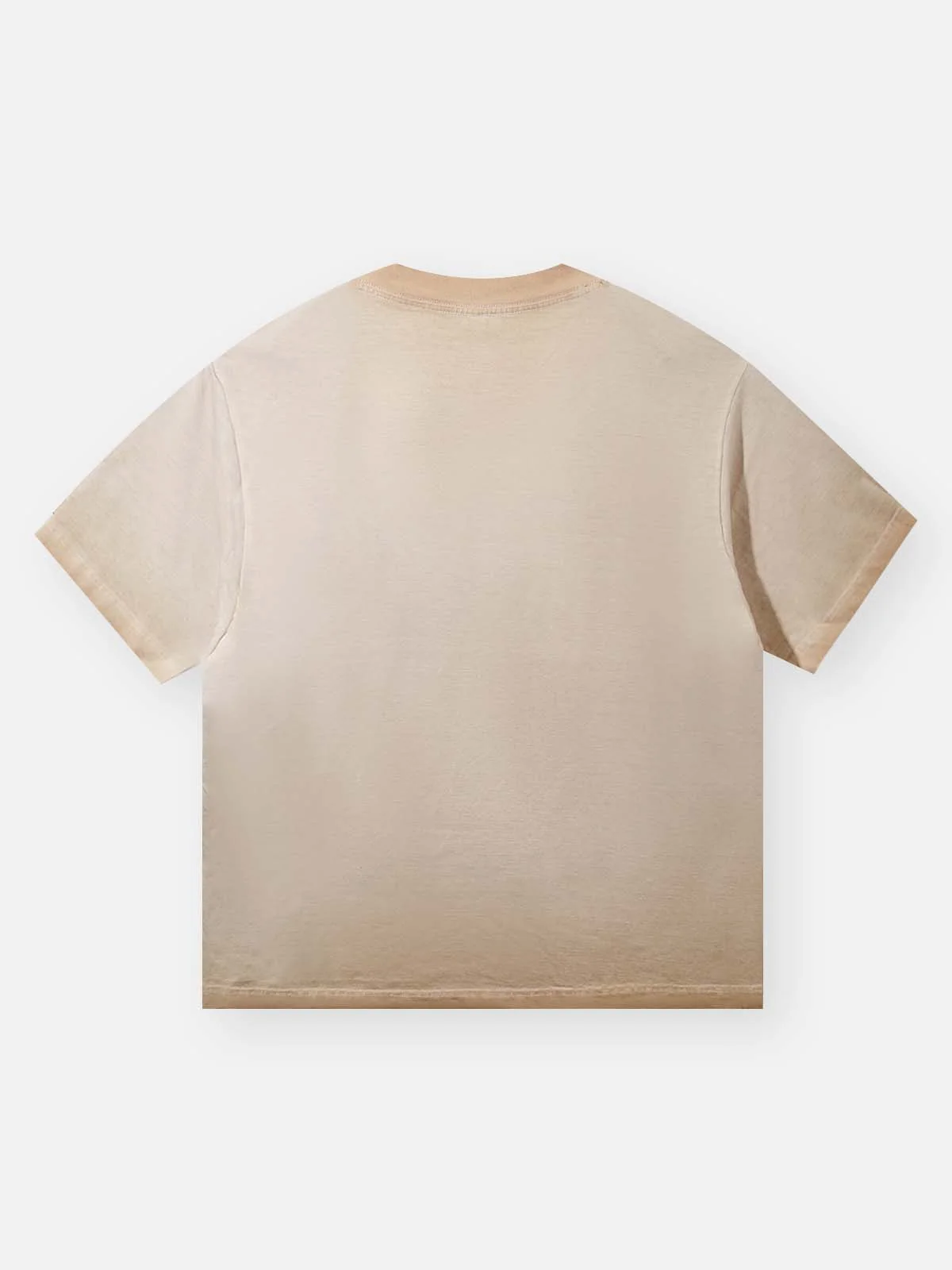 NOISSEY "Leopard Bandit" Graphic Oversized Tee - Sand Beige - Image 8