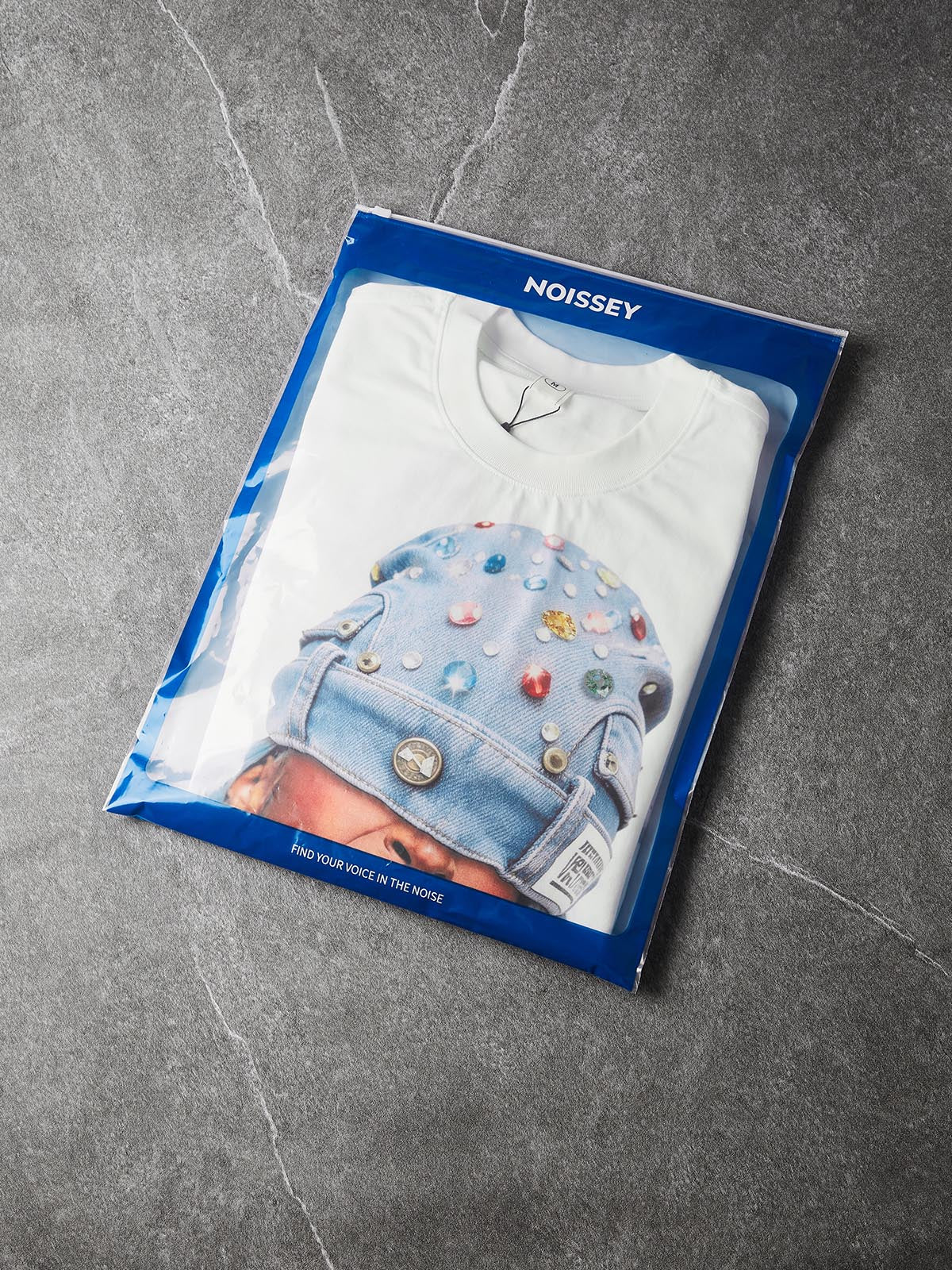 NOISSEY "Lollipop Icon" White Tee - DIY Graphic T-Shirt - Image 9