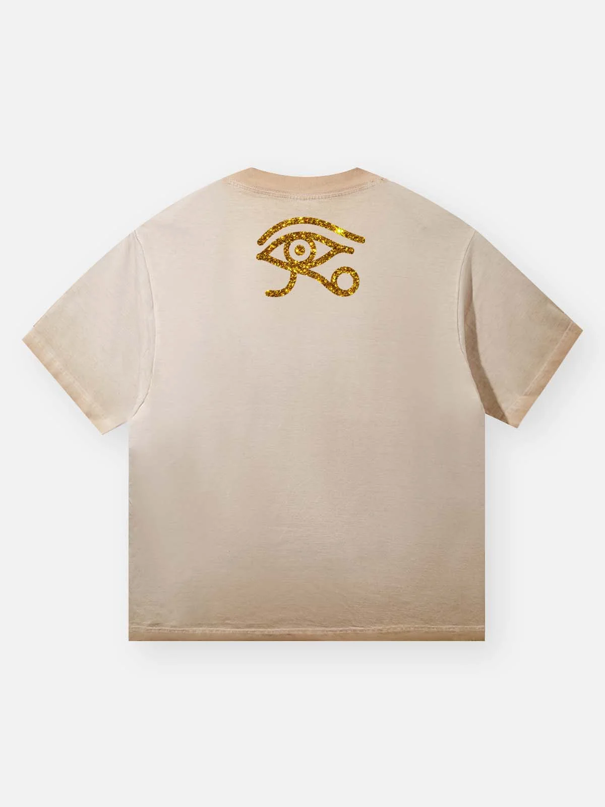 NOISSEY "Pharaoh's Legacy" King Tutankhamun Golden Ankh Eye of Horus Oversized Tee - Image 11