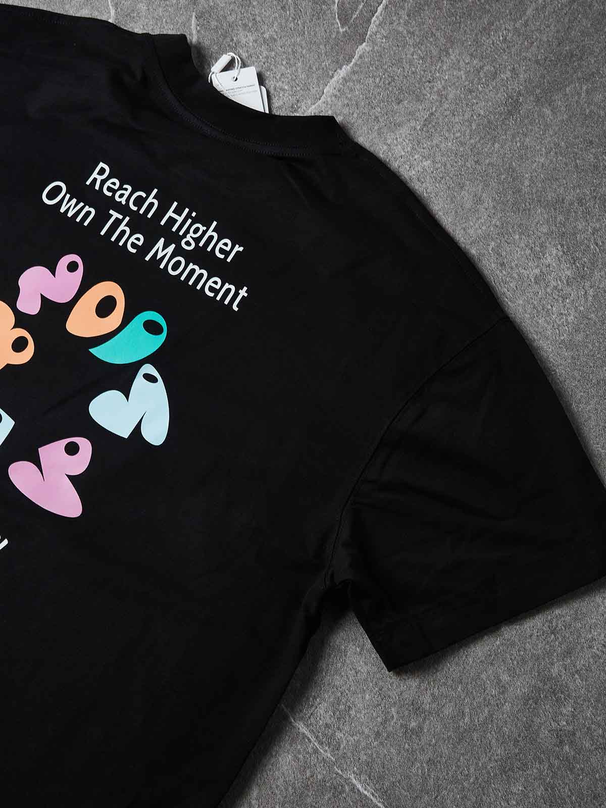 NOISSEY "REACH HIGHER" LOGO MORPH OVERSIZED T-SHIRT - Image 7