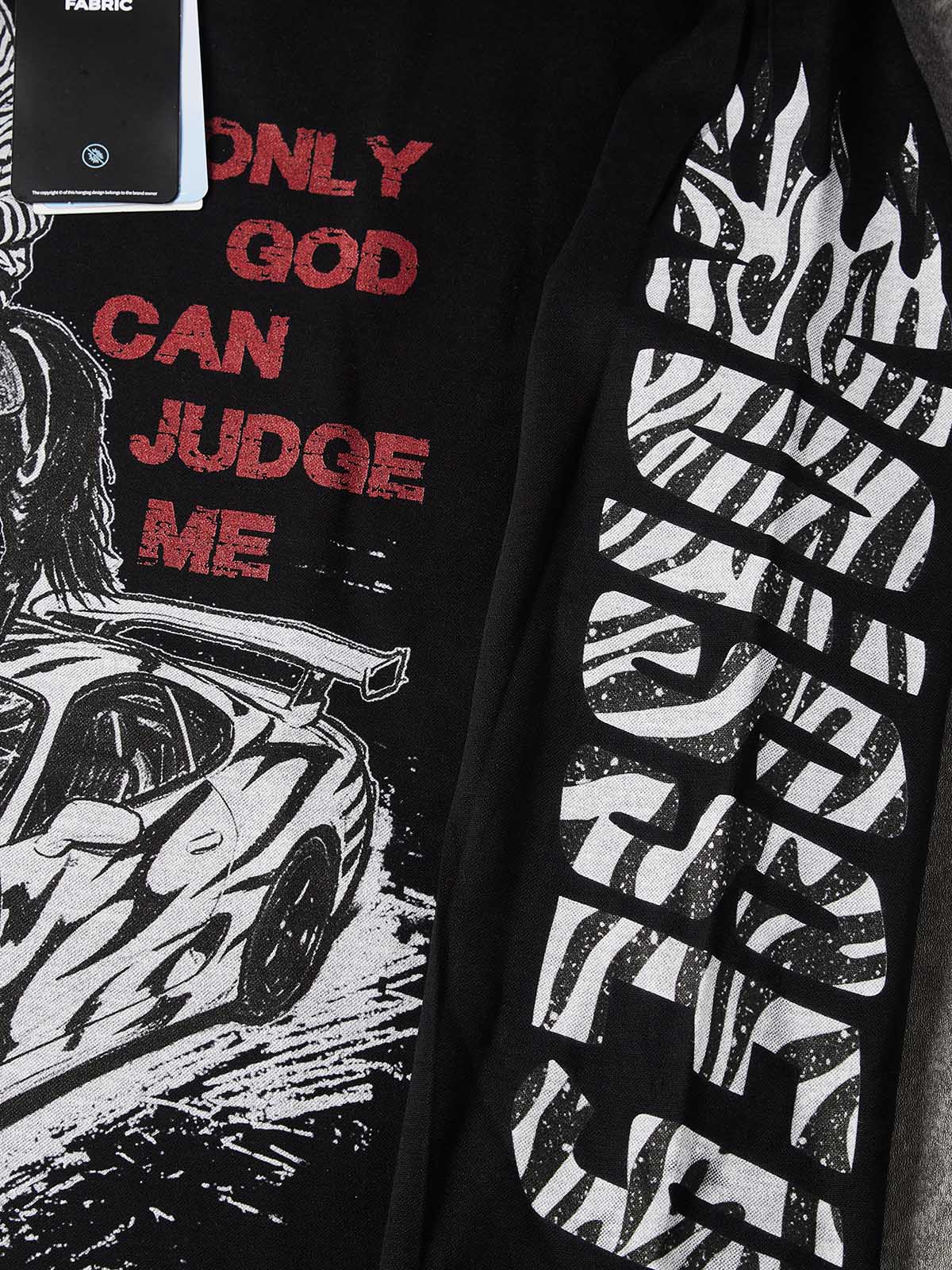 NOISSEY "Risk Takers" Black Long-Sleeve - Zebra Graffiti Tee - Image 5