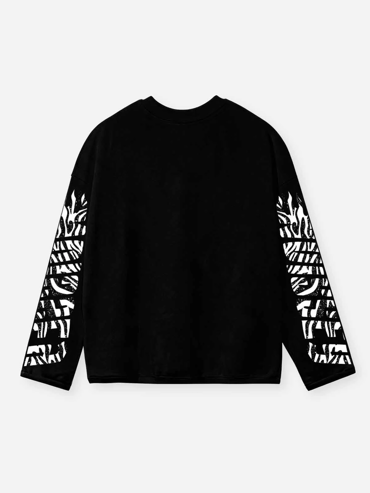 NOISSEY "Risk Takers" Black Long-Sleeve - Zebra Graffiti Tee - Image 9