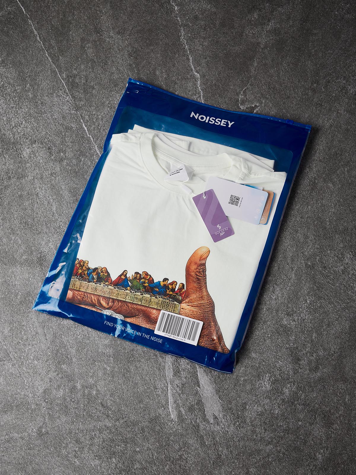 NOISSEY "Risk Takers" The Last Supper Graphic Art Tank - Off-White - Image 8