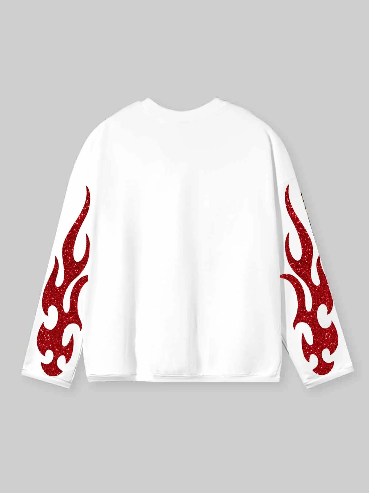 NOISSEY "They Doubted Me" Iced-Out Character Graphic Long Sleeve - Studio White - Image 15