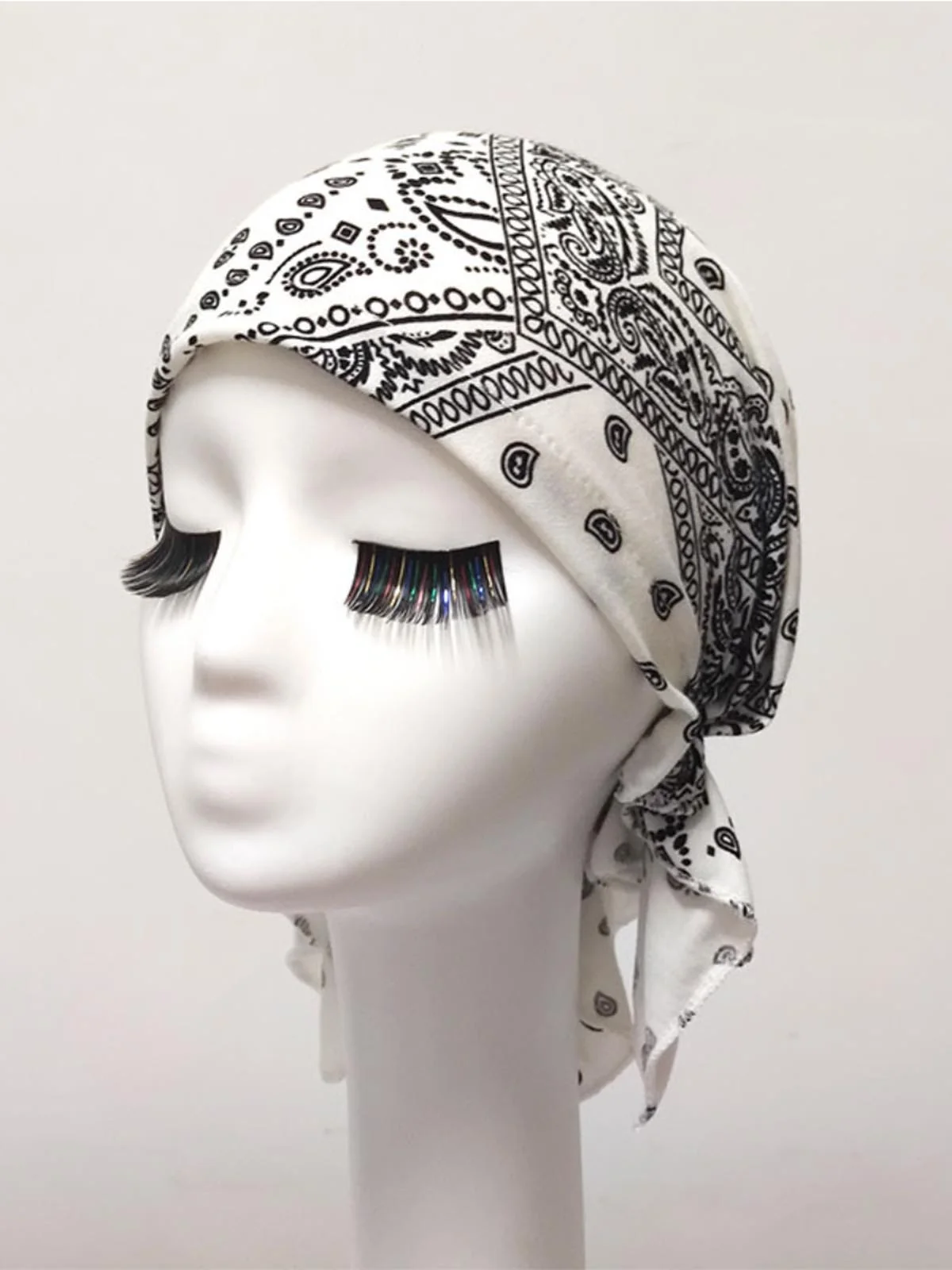 Pirate Tricorn Paisley Headwrap Turban - Image 9