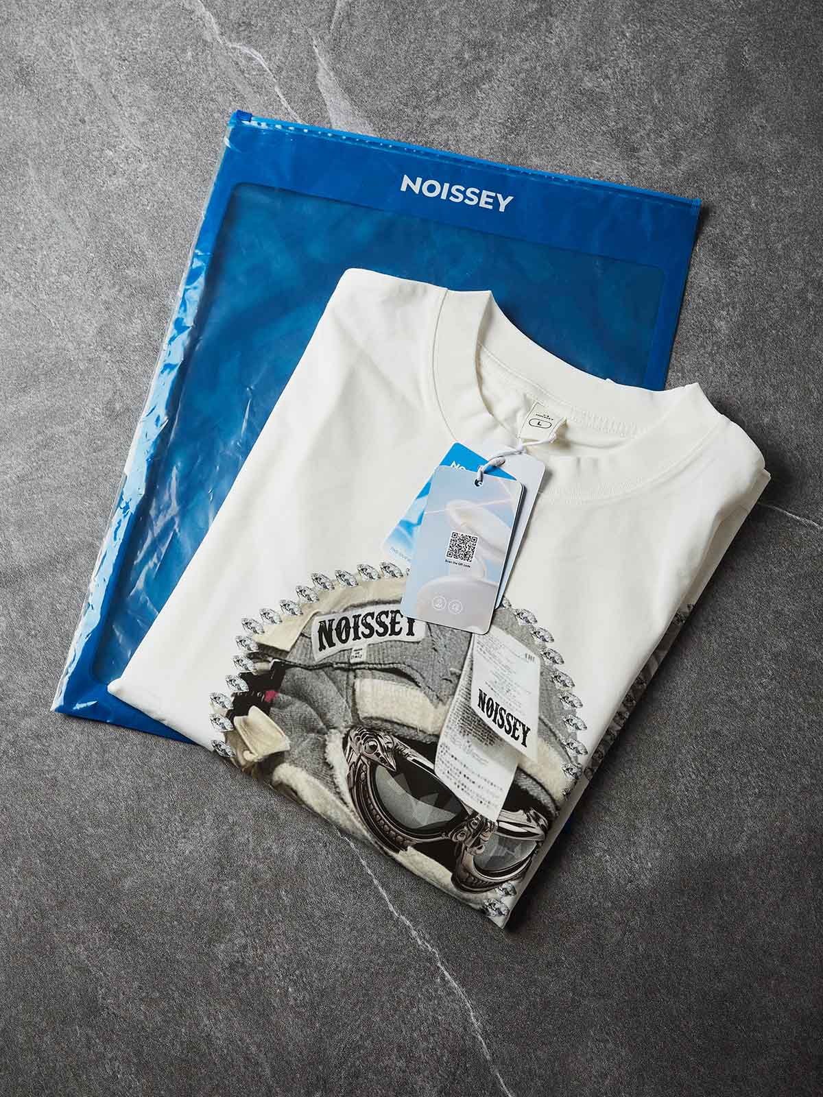 Shattered Collage Masked White long sleeve set - Image 8