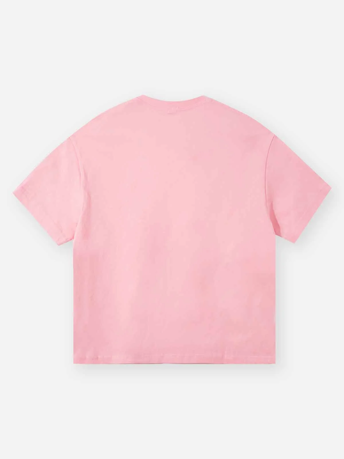 Super Cool Badge DIY Pink Beanie Print T-shirt - Image 8